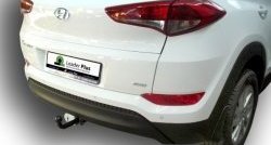 7 399 р. Фаркоп Лидер Плюс. Hyundai Tucson TL рестайлинг (2018-2021) (Без электропакета)  с доставкой в г. Санкт‑Петербург. Увеличить фотографию 2