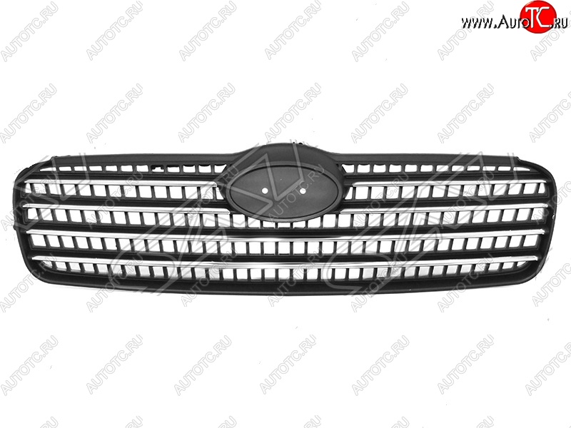 2 199 р. Решётка радиатора SAT  Hyundai Verna  2 MC (2005-2011) седан (Неокрашенная)  с доставкой в г. Санкт‑Петербург