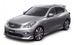 22 199 р. Решётка радиатора Impul INFINITI EX35 J50 (2007-2013) (Неокрашенная)  с доставкой в г. Санкт‑Петербург. Увеличить фотографию 5