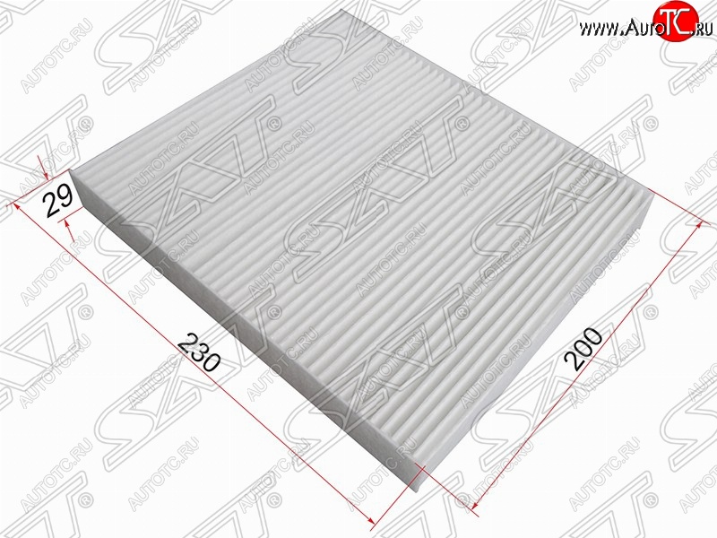 239 р. Фильтр салонный SAT (230x200x29 mm)  INFINITI FX35  S51 - QX70  S51  с доставкой в г. Санкт‑Петербург