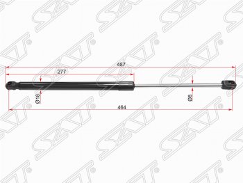 Упор капота SAT (газовый) INFINITI (Инфинити) QX56 (КуХ56)  Z62 (2010-2013) Z62