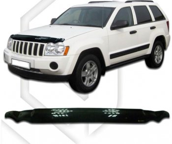 Дефлектор капота CA-Plastiс Jeep Grand Cherokee WK (2004-2010)