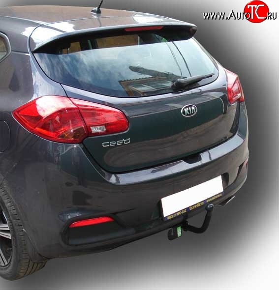 6 699 р. Фаркоп (хетчбек) Лидер Плюс  KIA Ceed  1 ED (2010-2012) рестайлинг, хэтчбэк 5 дв. (Без электропакета)  с доставкой в г. Санкт‑Петербург