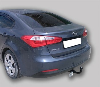 6 999 р. Фаркоп Лидер Плюс KIA Cerato 3 YD дорестайлинг седан (2013-2016) (Без электропакета)  с доставкой в г. Санкт‑Петербург. Увеличить фотографию 3