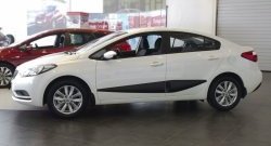 3 799 р. Молдинги RA (широкие, комплект на 4 двери)  KIA Cerato  4 BD (2018-2024) дорестайлинг седан, рестайлинг седан (Поверхность глянец (под окраску), Неокрашенные)  с доставкой в г. Санкт‑Петербург. Увеличить фотографию 5