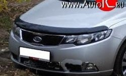 2 799 р. Дефлектор капота NovLine KIA Cerato 2 TD седан (2008-2013)  с доставкой в г. Санкт‑Петербург. Увеличить фотографию 1