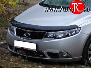 2 799 р. Дефлектор капота NovLine KIA Cerato 2 TD седан (2008-2013)  с доставкой в г. Санкт‑Петербург