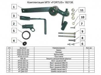 11 749 р. Замок КПП FORTUS (AT+) KIA Optima 4 JF дорестайлинг универсал (2015-2018)  с доставкой в г. Санкт‑Петербург. Увеличить фотографию 2