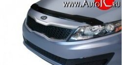 2 879 р. Дефлектор капота NovLine KIA Optima 3 TF дорестайлинг седан (2010-2013)  с доставкой в г. Санкт‑Петербург. Увеличить фотографию 1