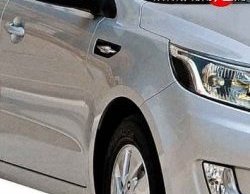 Переднее правое крыло Стандартное KIA Rio 3 QB дорестайлинг седан (2011-2015)  (Окрашенное)