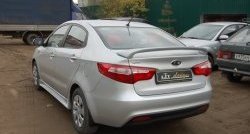 2 549 р. Спойлер LitCompany KIA Rio 3 QB дорестайлинг седан (2011-2015) (Неокрашенный)  с доставкой в г. Санкт‑Петербург. Увеличить фотографию 2