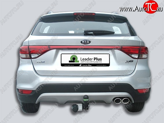 6 649 р. Фаркоп Лидер Плюс KIA Rio X-line (2017-2021) (Без электропакета)  с доставкой в г. Санкт‑Петербург