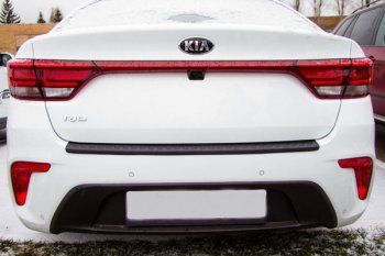 679 р. Защитная накладка заднего бампера Тюн-Авто  KIA Rio  4 FB (2016-2020)  с доставкой в г. Санкт‑Петербург. Увеличить фотографию 2