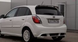 5 399 р. Накладка заднего бампера Vita Dm  KIA Rio ( 2 JB,  4 FB) (2005-2024) (Неокрашенная)  с доставкой в г. Санкт‑Петербург. Увеличить фотографию 1