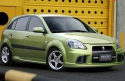 Передний бампер Ixion KIA Rio 2 JB дорестайлинг седан (2005-2009)