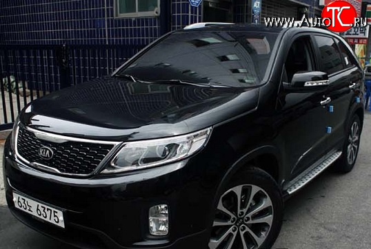 11 149 р. Пороги BMW Style KIA Sorento XM рестайлинг (2012-2015)  с доставкой в г. Санкт‑Петербург