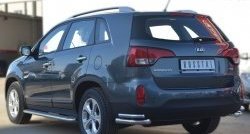 20 999 р. Широкая защита порогов Russtal KIA Sorento XM рестайлинг (2012-2015)  с доставкой в г. Санкт‑Петербург. Увеличить фотографию 4