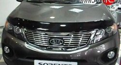 Дефлектор капота NovLine KIA Sorento XM дорестайлинг (2009-2012)