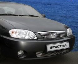 Декоративная вставка решетки радиатора Novline KIA Spectra (2000-2009)