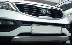 Накладка на передний бампер Country-Road KIA Sportage 3 SL дорестайлинг (2010-2014)