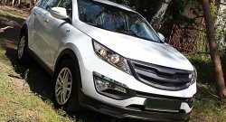 Накладка переднего бампера RA KIA Sportage 3 SL дорестайлинг (2010-2014)