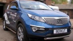 Декоративная вставка решетки радиатора Berkut KIA Sportage 3 SL дорестайлинг (2010-2014)