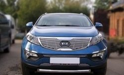 Декоративная вставка воздухозаборника Berkut KIA Sportage 3 SL дорестайлинг (2010-2014)