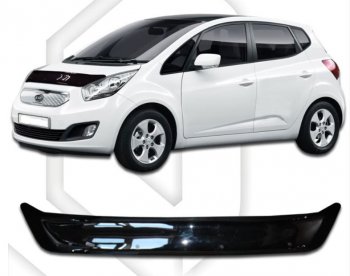 Дефлектор капота CA-Plastiс KIA Venga дорестайлинг (2009-2015)