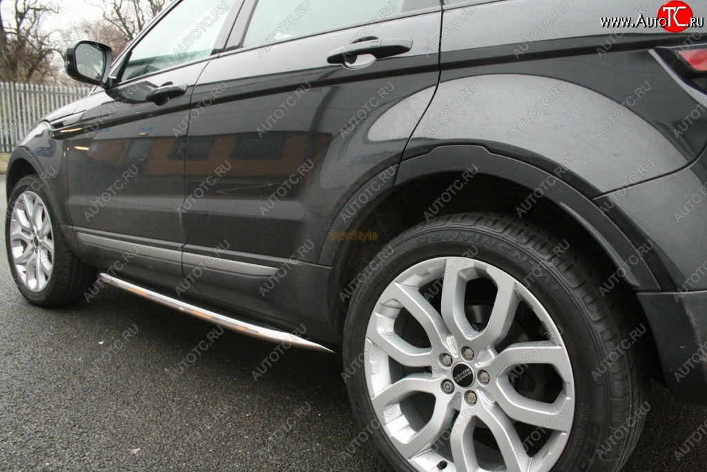 11 749 р. Пороги SS Land Rover Range Rover Evoque 1 L538 дорестайлинг 5 дв. (2011-2015)  с доставкой в г. Санкт‑Петербург