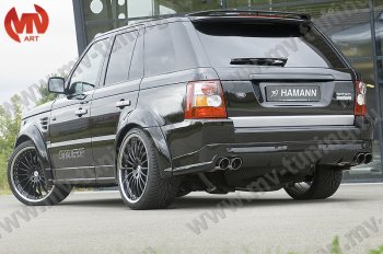 6 999 р. Спойлер HAMMAN  Land Rover Range Rover Sport  1 L320 (2005-2009) дорестайлинг (Неокрашенный)  с доставкой в г. Санкт‑Петербург. Увеличить фотографию 2