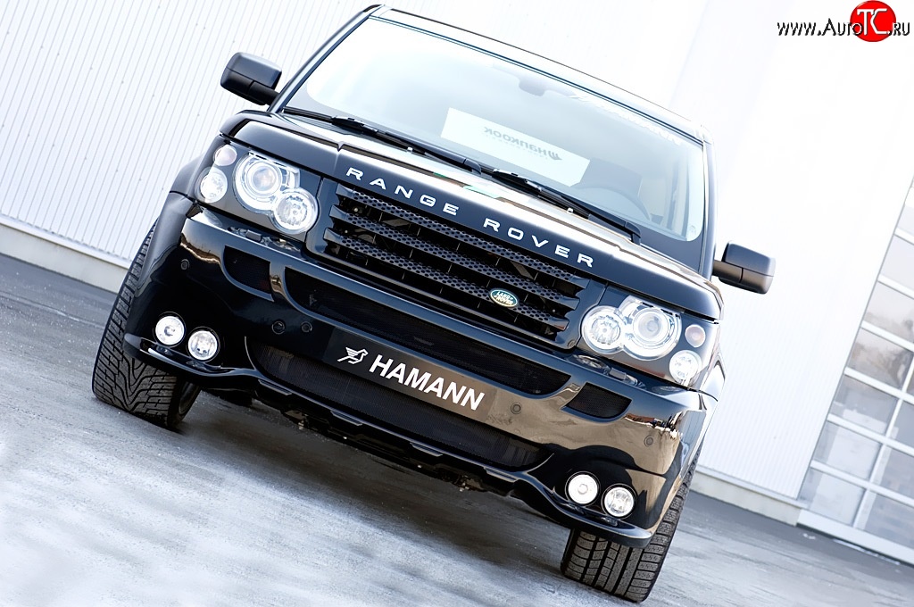 2 449 р. Противотуманные фары в передний бампер HAMANN CONQUEROR I Land Rover Range Rover Sport 1 L320 дорестайлинг (2005-2009)  с доставкой в г. Санкт‑Петербург