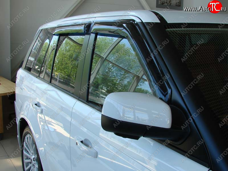 2 989 р. Дефлектора окон SIM  Land Rover Range Rover  3 L322 (2002-2012) дорестайлинг, рестайлинг, 2-ой рестайл  с доставкой в г. Санкт‑Петербург