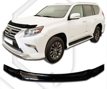 Дефлектор капота CA-Plastiс Lexus (Лексус) GX (джи)  460 (2013-2024) 460 2 J150 1-ый рестайлинг, 2 J150 2-ой рестайлинг