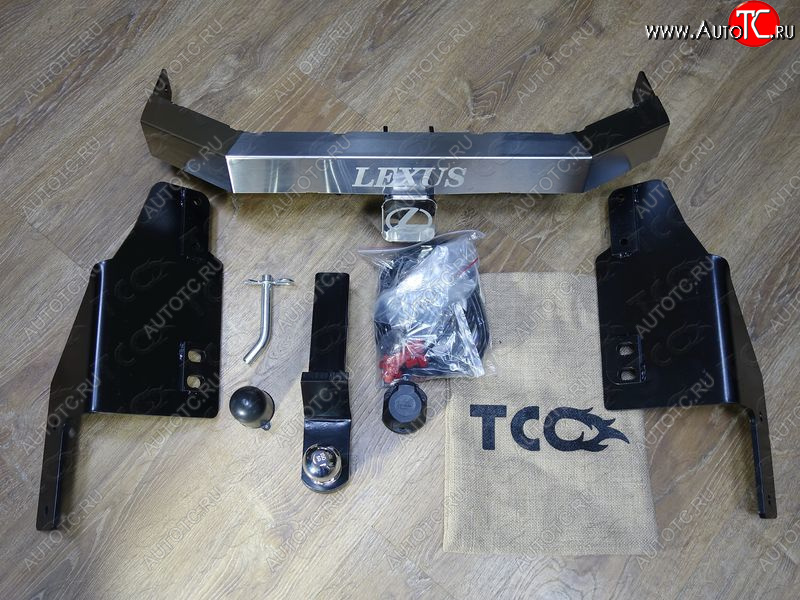 23 849 р. Фаркоп (тягово-сцепное устройство) TCC  Lexus GX  460 (2013-2024) 2 J150 1-ый рестайлинг, 2 J150 2-ой рестайлинг (оцинкованный шар Е )  с доставкой в г. Санкт‑Петербург