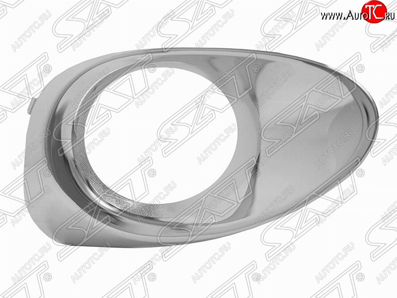 1 649 р. Правая оправа противотуманной фары SAT (хром ободок) Lexus RX350 AL10 рестайлинг (2012-2015)  с доставкой в г. Санкт‑Петербург