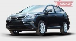 1 052 р. Защита переднего бампера одинарная Souz-96 (d60). Lexus RX350 AL10 рестайлинг (2012-2015)  с доставкой в г. Санкт‑Петербург. Увеличить фотографию 1