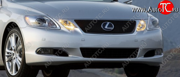 10 399 р. Передний бампер Polcar (с отверстиями под парктроник)  Lexus GS  300 (2007-2012) (Неокрашенный)  с доставкой в г. Санкт‑Петербург