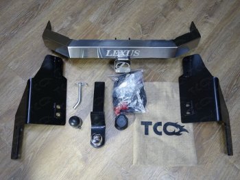 Фаркоп (тягово-сцепное устройство) TCC Lexus (Лексус) GX (джи)  460 (2009-2024) 460 2 J150 дорестайлинг, 2 J150 1-ый рестайлинг, 2 J150 2-ой рестайлинг