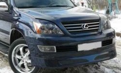 1 499 р. Реснички на фары CT Lexus GX460 J150 дорестайлинг (2009-2013) (Неокрашенные)  с доставкой в г. Санкт‑Петербург. Увеличить фотографию 2