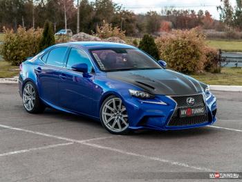 53 999 р. Капот F-SPORT  Lexus IS250  XE30 седан (2013-2016) дорестайлинг (Неокрашенный)  с доставкой в г. Санкт‑Петербург. Увеличить фотографию 2