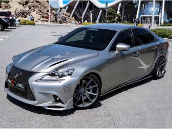 53 999 р. Капот F-SPORT  Lexus IS250  XE30 седан (2013-2016) дорестайлинг (Неокрашенный)  с доставкой в г. Санкт‑Петербург. Увеличить фотографию 3