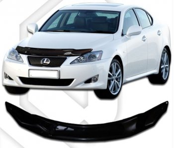 Дефлектор капота CA-Plastic Lexus IS 250 XE20 седан доресталийнг (2005-2013)