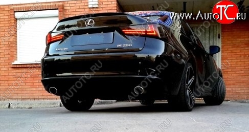 4 849 р. Лип спойлер JT Lexus IS250 XE20 седан дорестайлинг (2005-2013) (Неокрашенный)  с доставкой в г. Санкт‑Петербург