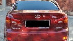 4 699 р. Лип спойлер F-SPORT Lexus IS250 XE20 седан дорестайлинг (2005-2013) (Неокрашенный)  с доставкой в г. Санкт‑Петербург. Увеличить фотографию 2