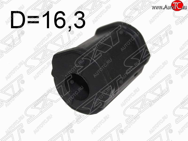 96 р. Резиновая втулка заднего стабилизатора (D=16.3) SAT  Lexus IS250  XE20 (2005-2013), Lexus IS350  XE20 (2005-2013), Toyota Crown  S180 (2005-2008), Toyota Mark X  X120 (2004-2009)  с доставкой в г. Санкт‑Петербург