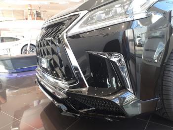 45 999 р. Юбка переднего бампера HEMMES  Lexus LX ( 450d,  570) (2015-2024) (Неокрашенная)  с доставкой в г. Санкт‑Петербург. Увеличить фотографию 14