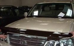 3 089 р. Дефлектор капота NovLine Lexus LX470 J100 дорестайлинг (1998-2002)  с доставкой в г. Санкт‑Петербург. Увеличить фотографию 1