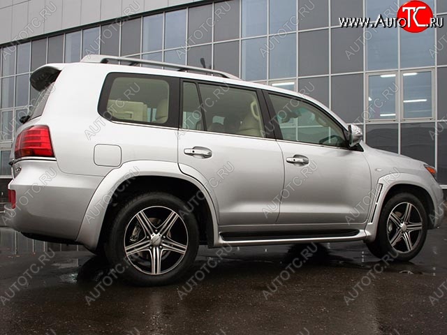 17 499 р. Накладки на колёсные арки GOLDMAN DAMD Lexus LX570 J200 дорестайлинг (2007-2012) (Неокрашенные)  с доставкой в г. Санкт‑Петербург