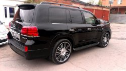 15 349 р. Накладки на колёсные арки JAOS Lexus LX570 J200 дорестайлинг (2007-2012) (Неокрашенные)  с доставкой в г. Санкт‑Петербург. Увеличить фотографию 2