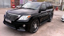 15 349 р. Накладки на колёсные арки JAOS Lexus LX570 J200 дорестайлинг (2007-2012) (Неокрашенные)  с доставкой в г. Санкт‑Петербург. Увеличить фотографию 4